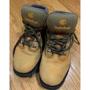 Timberland Boys 6 Inch ReBOTL Boot Wheat Brown Size 4 A61WH
